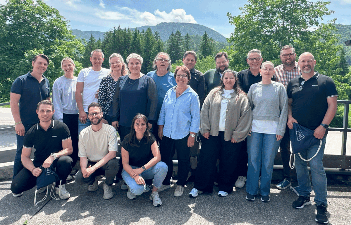 Gruppenbild bei Halton